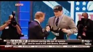 Jacksonville Jaguars Draft Luke Joeckel in The First Round of The 2013 NFL Draft