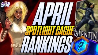 BEST SPOTLIGHT CACHES for APRIL & MAY in Marvel Snap! Every Cache RANKED!