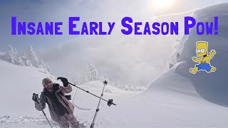 Mount Baker Early Season Splitboarding