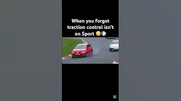 When you forget traction control isn’t on Sport 😬💨