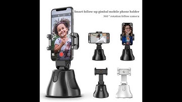 Auto Smart Shooting Selfie Stick Intelligent Follow Gimbal AI-Composition Object Tracking Auto Face