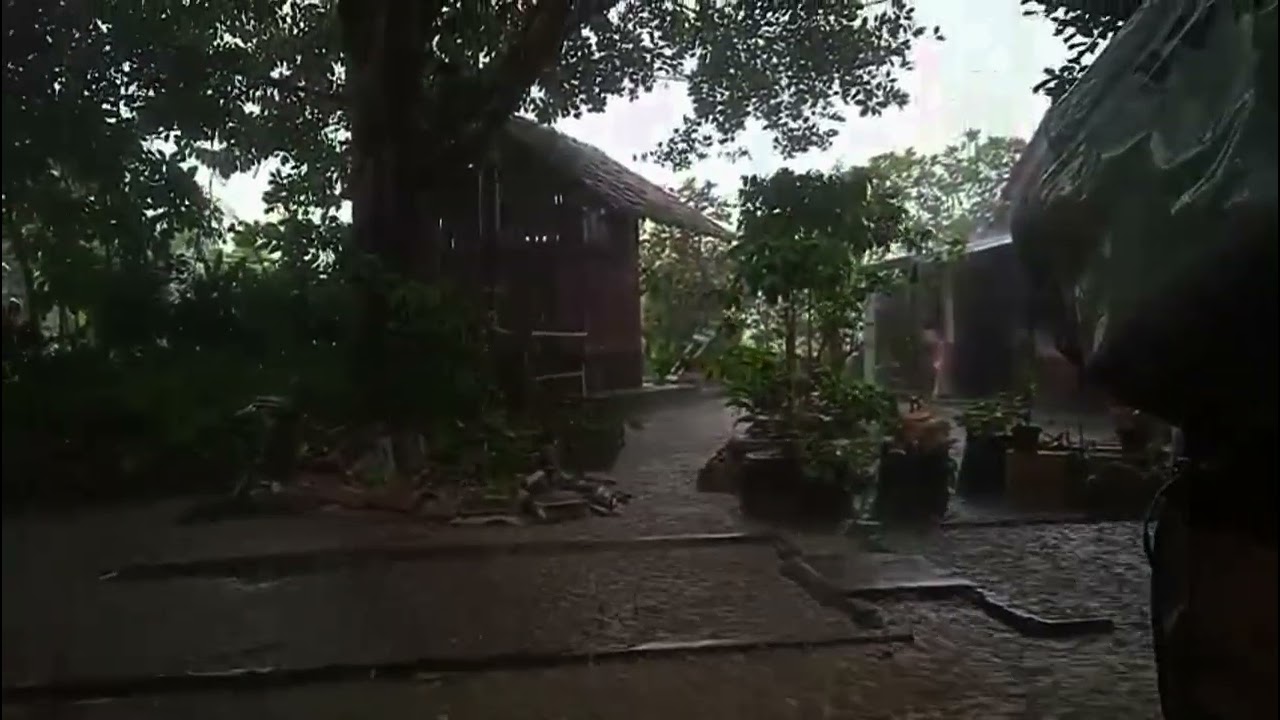 TERJADI DAN TERJADI LAGI BADAI ANGIN DASYAT 😱😱⛈️