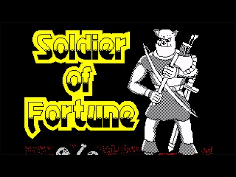 Видео: Soldier of Fortune. ZX Spectrum. Прохождение и разбор