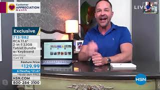 RCA 11.6" 2in1 32GB Tablet Bundle with Keyboard and Vouc... screenshot 1