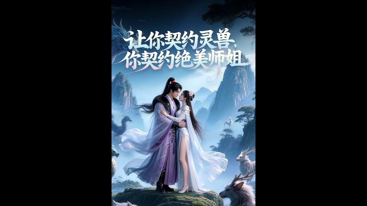 【一口氣看完】“大師姐成了我的靈獸？！” 穿越三年九次失敗，被眾人嘲笑！覺醒系統，強制契約高冷大師姐！她修煉，我躺拿50%修為！