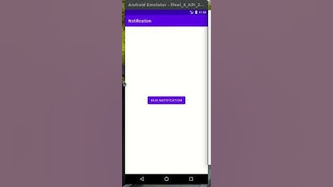 Android notification with kotlin