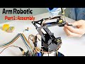 How to make a #Robot arm - #Arduino | #Servo_Moto #artificialintelligence  " Part I - #Assembly "