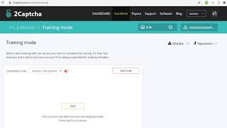 2Captcha Online Solving Typing Jobs New Updating Training Mode Part-2
