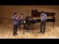 Israeli chamber project  khachaturian trio for clarinet violin and piano