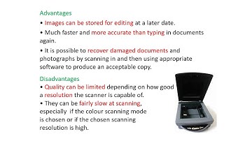IB ITGS Unit 1 Hardware - Section 2 Input Devices Part 1