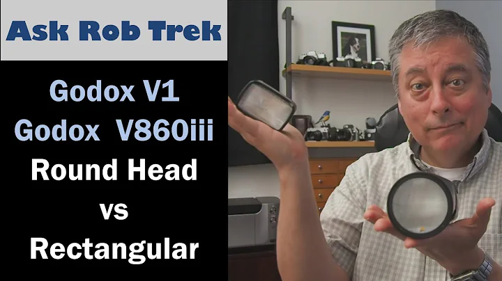 Godox V1 vs V860iii: Round Head vs Rectangular Speedlights ep.457