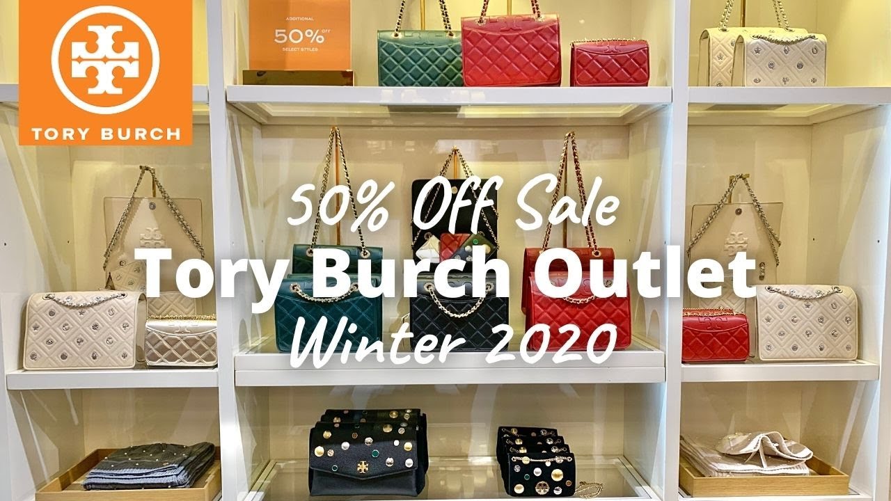 Tory Burch Outlet Shop With Me  50% Off Sale and New Winter Arrivals 2020  