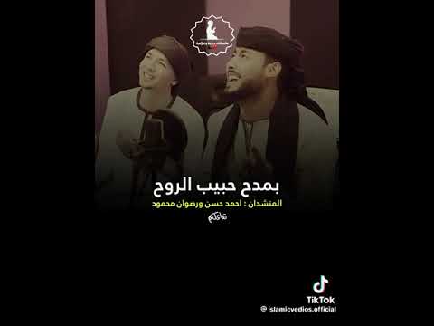 المنشدان احمد حسن ورضوان محمود