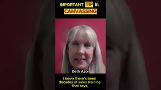 Important Tip in Canvassing