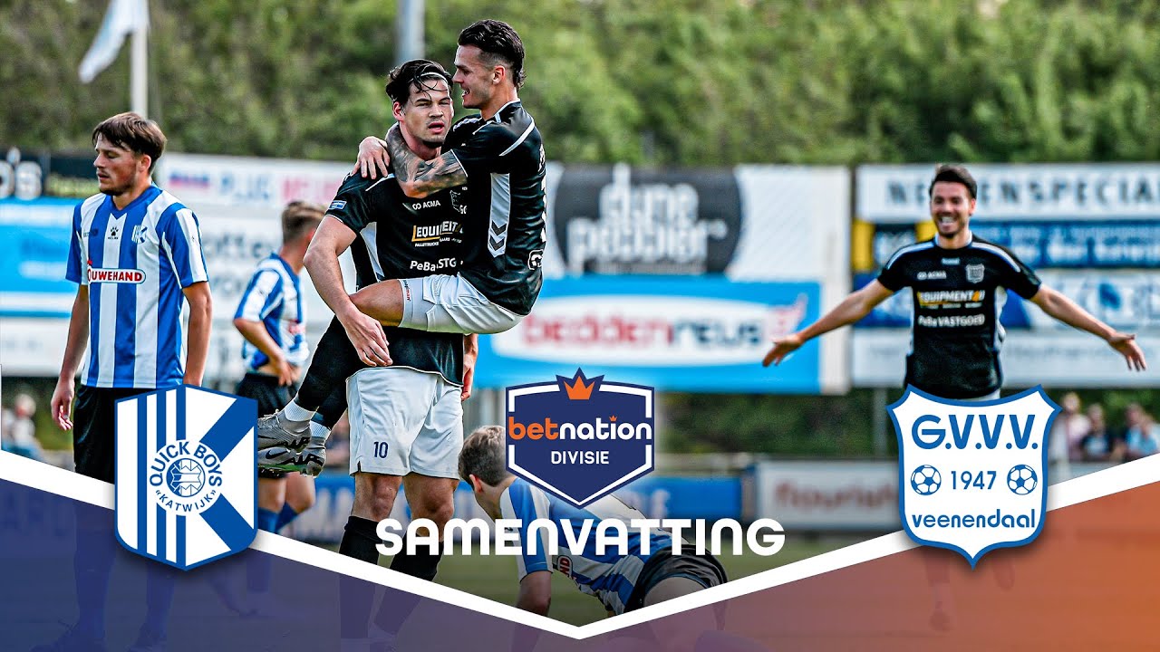 PRACHTIGE TREFFERS op Nieuw Zuid 😍 | Quick Boys vs. G.V.V.V. | Samenvatting Betnation Divisie 23/24