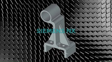 Siemens NX tutorial exercise 60/200: "Create a 3D model from 2D drawing (Beginner)"