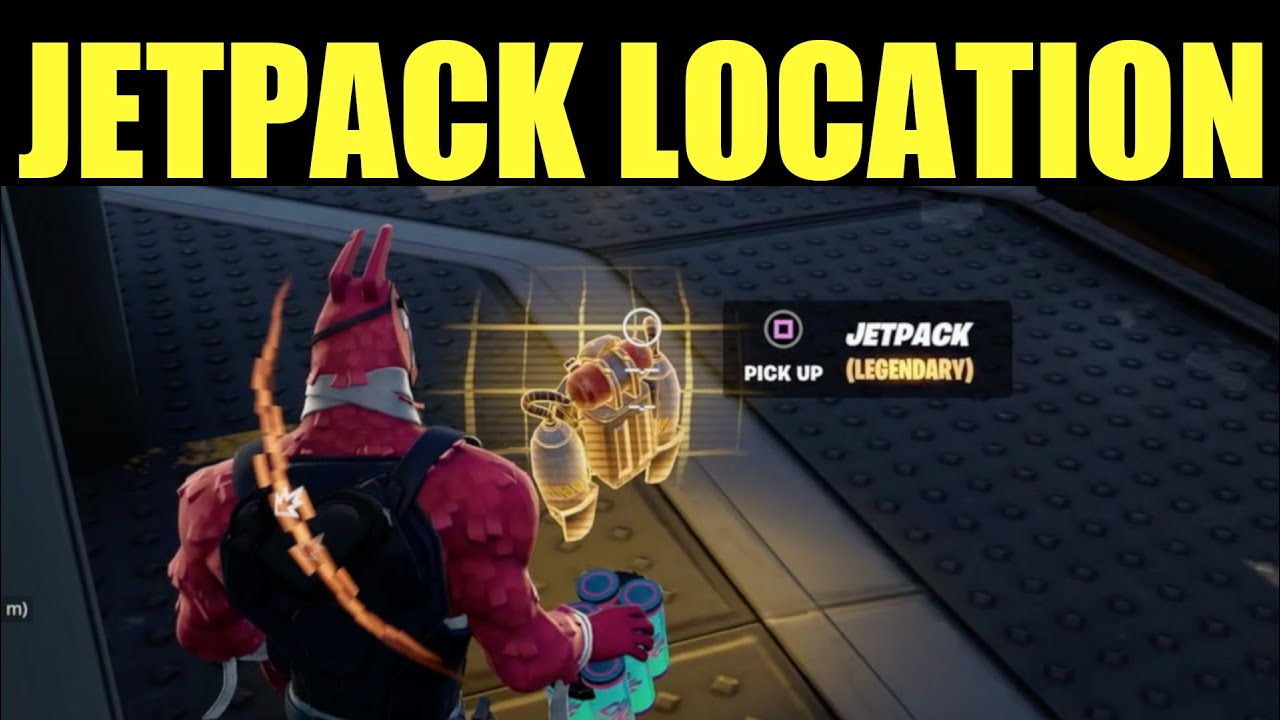 Where to find Jetpack in Fortnite Season OG - Dexerto