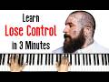 How To Play Lose Control By Teddy Swims Easy Piano Tutorial mp3