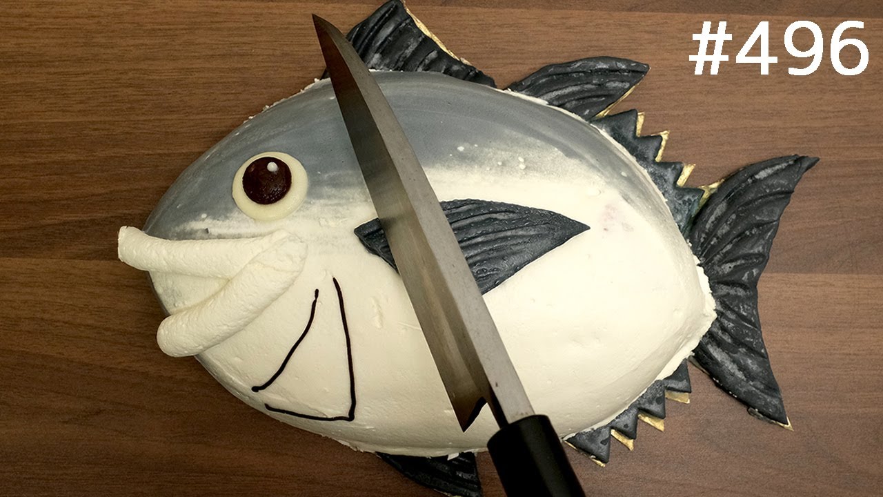 マグロケーキ解体ショー / Bluefin Tuna Cake Dismantling Show