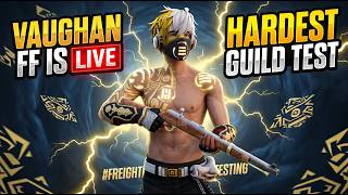 || FREE FIRE LIVE STREAM || SUBSCRIBERS GUILD TEST || VAUGHAN FF ||
