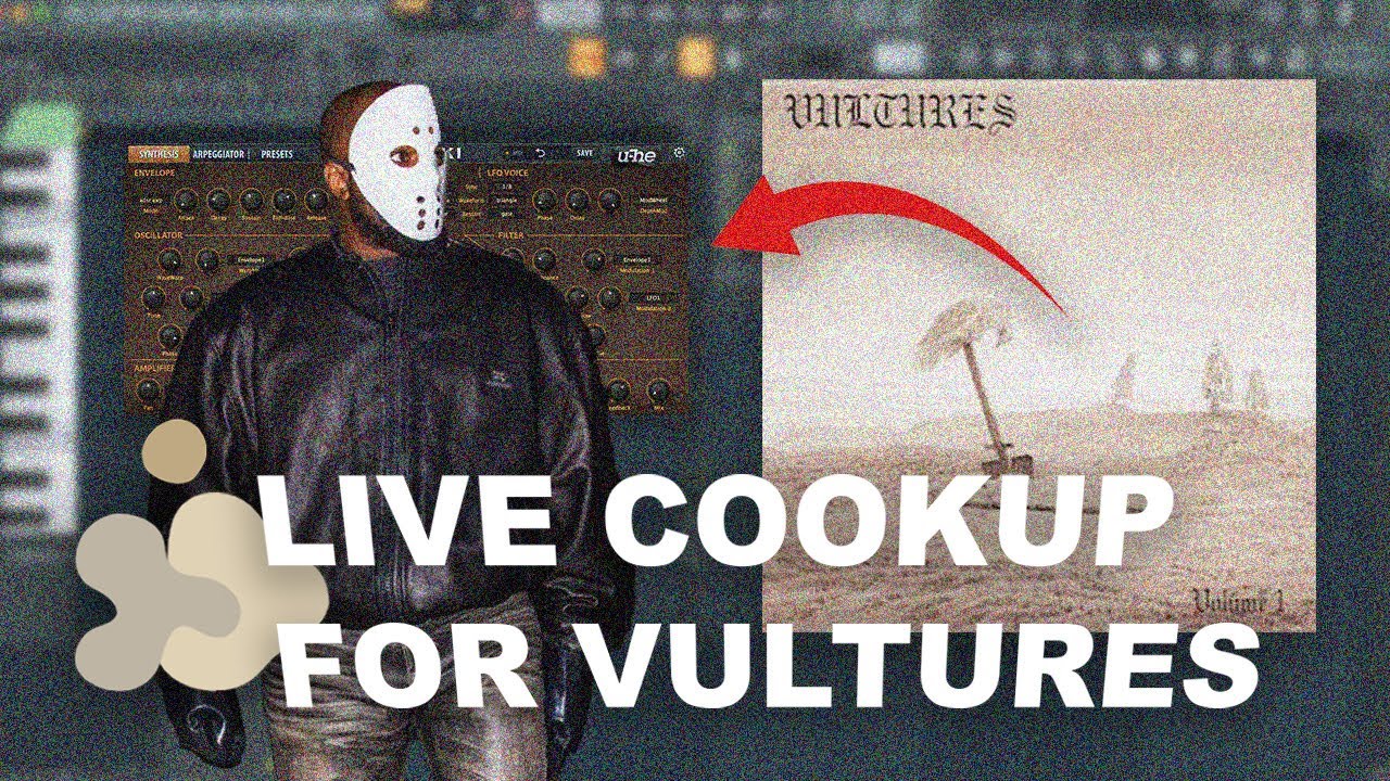 ✦ how to make CRAZY BEATS for KANYE'S VULTURES | FL Studio