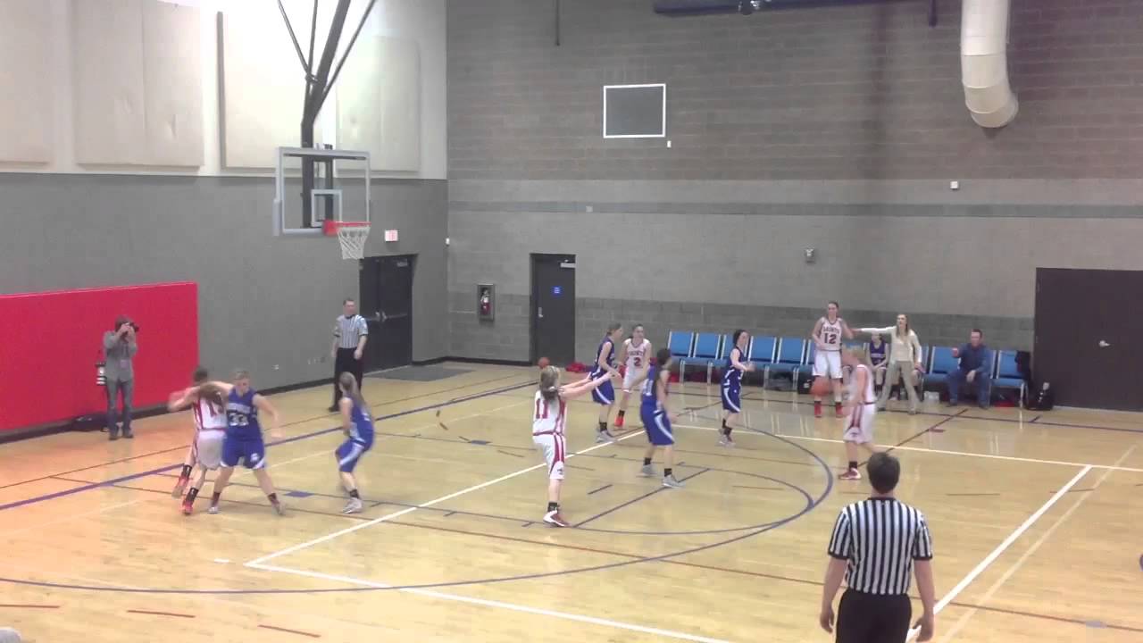 Trinity Lutheran High School (white) vs Jordan Valley High School (blue) YouTube