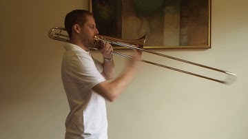 E Flat Chromatic Scale - Trombone