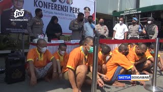 Polres Lamongan Tangkap 14 Pelaku Kasus Narkoba