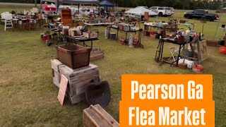 Pearson Ga Flea Market Antiques Primitives & Vintage 441 Junk Fest Shop with Me 