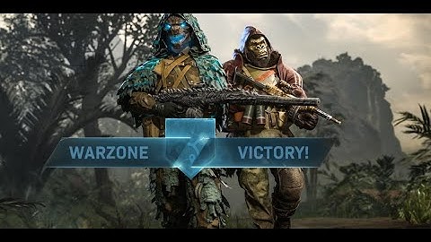 Godzilla Vs Kong Warzone WIN Cutscene - Operation: Monarch (COD Warzone)
