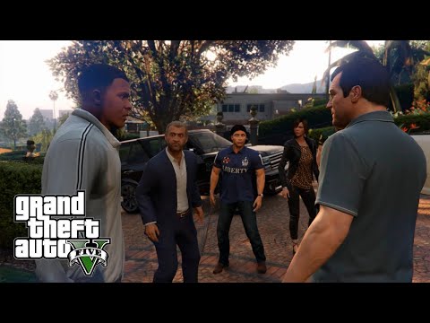 БОЛЬШИЕ ПРОБЛЕМЫ ► ПРОХОЖДЕНИЕ GTA 5 ОТ ПЕРВОГО ЛИЦА #4