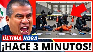 💥¡FUGA FRUSTRADA! PNP CAPTURA A REO QUE INTENTÓ ESCAPAR CON AYUDA DE RED EXTERNA