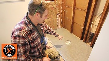 How to Build a Walk-In Shower (Part 2 - Installing KBRS ShowerSlope)