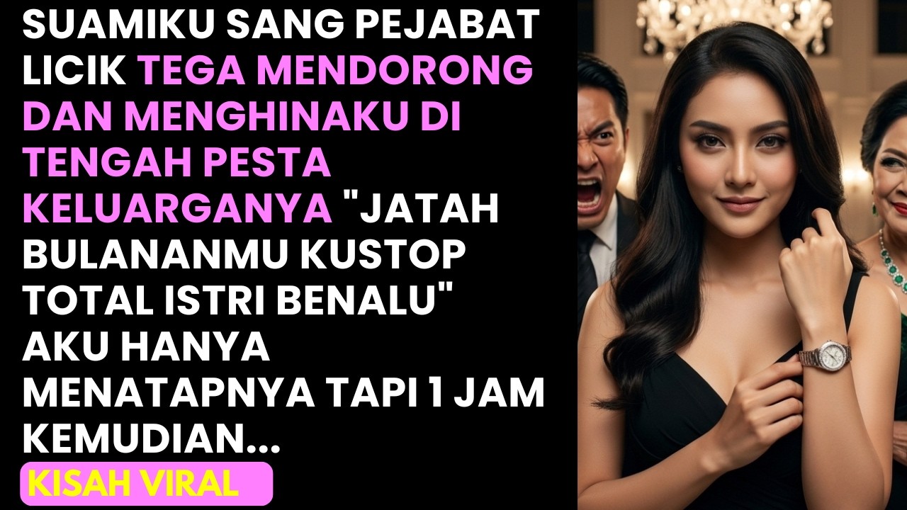 SUAMI PEJABAT LICIK MENDORONG & MENGHINAKU 