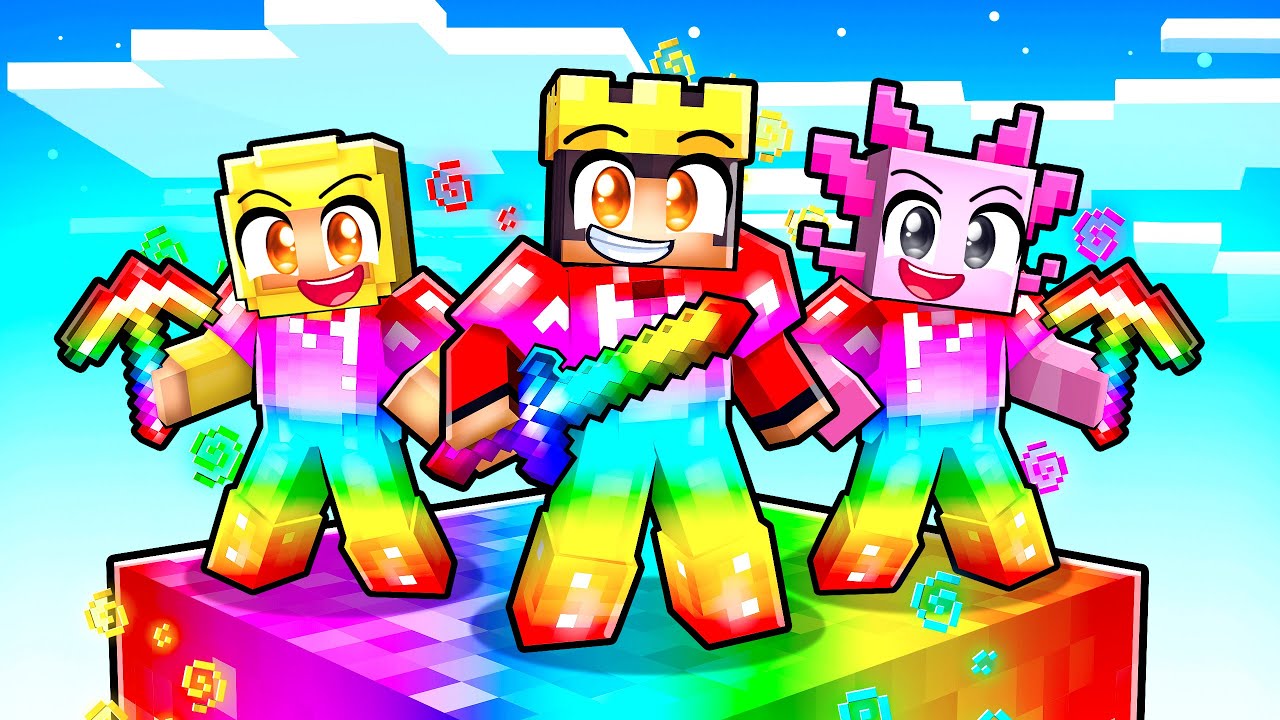 STUCK on an One SUPER CHUNK in Minecraft!