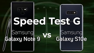 Samsung Galaxy Note 9 snapdragon Vs Samsung Galaxy S10e exynos 
