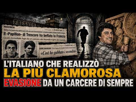 THE ITALIAN WHO CARRIED OUT THE MOST SENSATIONAL PRISON ESCAPES EVER