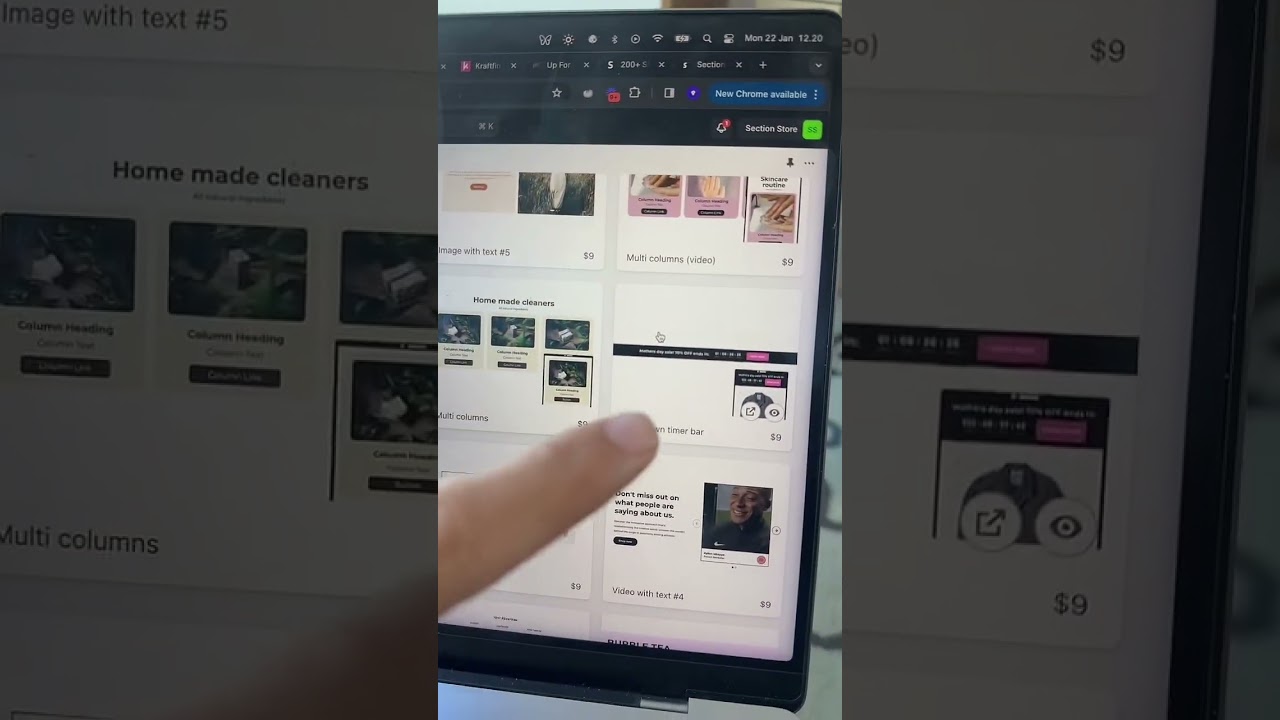 Countdown timer bar in Shopify - no app 