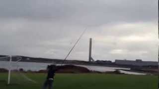 Pendulum casting slow motion