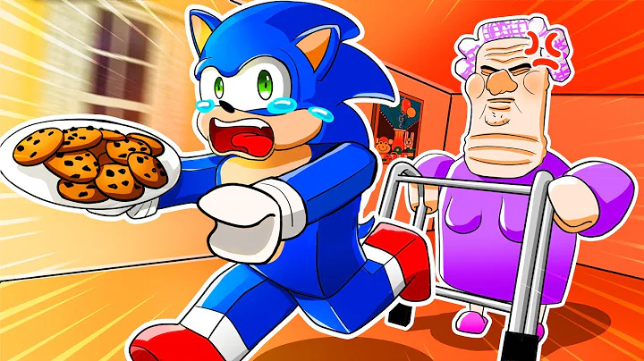 GRUMPY GRAN! (SCARY OBBY) Roblox Gameplay Walkthrough EASY Mode - First Place No Death [4K]