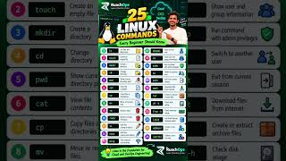 25 essential linux commands