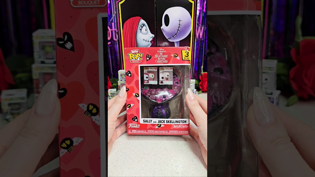 Funko Bitty POP Disney Tim Burton's The Nightmare Before Christmas Bouquet 🖤🥀