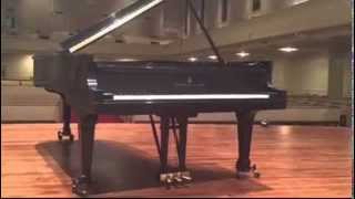 2003 Van Cliburn piano - noodling & talking