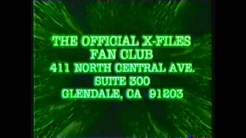 X-Files Convention Commercial (1995)