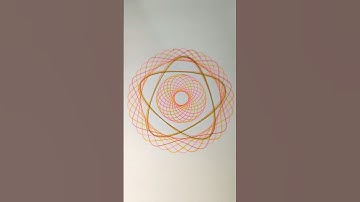 🌟 Sparkling Star #satisfying #spirograph #art #drawing #spirographdrawing #spirographdesignpattern