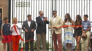 Marco Battaglia Practice Complex Opening Ceremony