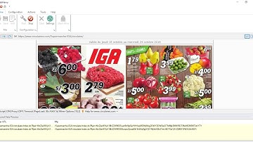 How to capture Images and Image URLs from Circulaires using Webharvy | Data inside Frame