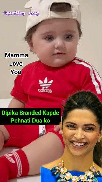Trending song Cute Dua ko ai hasi😄AI Pisc dipikaRanveer ki Beti #dipika #ranveer #bollywood #shorts