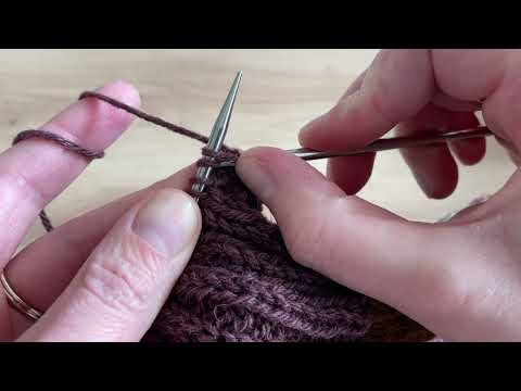 "Icelandic Bind-Off" My Favorite Way to Bind Off! [ENGLISH SUBTITLED]