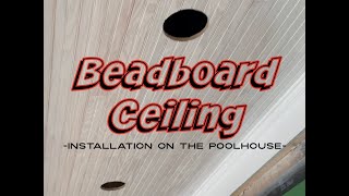 How to install a true Beadboard ceiling like a PRO screenshot 2
